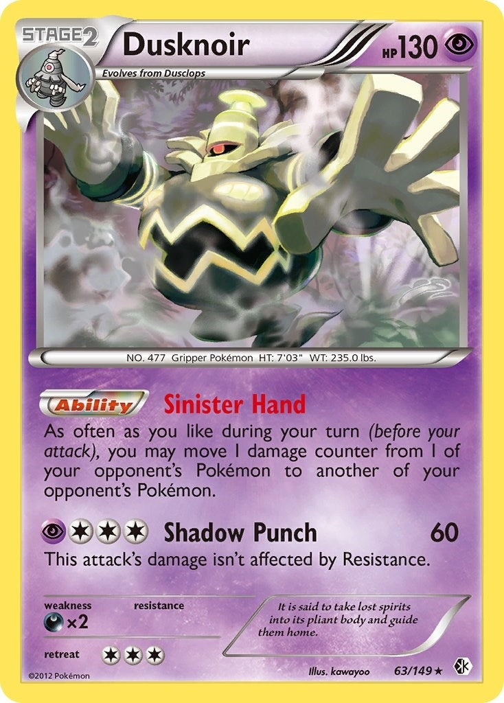 Image for Dusknoir (63/149) - Pokemon