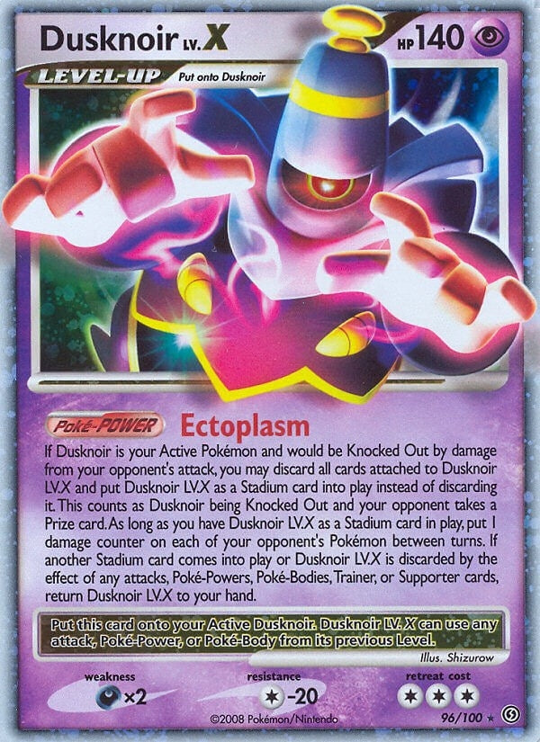 Image for Dusknoir LV.X (96/100) (Stormfront) (SF) - Pokemon