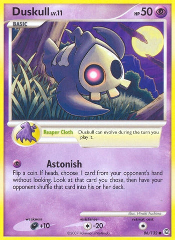 Duskull (86/132) (Secret Wonders) Pokemon