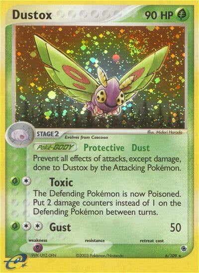 Image for Dustox (6/109) (EX Ruby and Sapphire) (RS) - Pokemon
