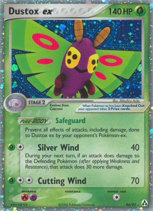 Image for Dustox ex (86/92) (EX Legend Maker) (LM) - Pokemon