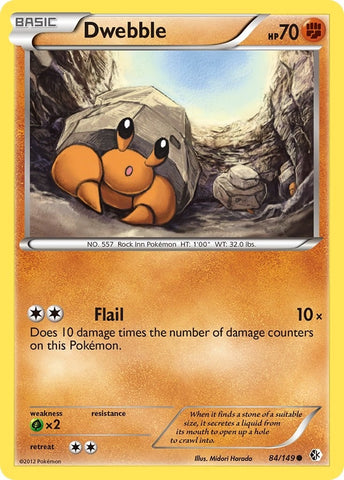 Image for Dwebble (84/149) - Pokemon