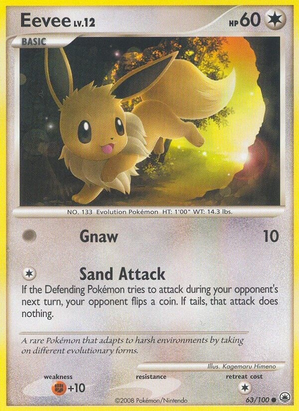 Eevee (63) (63/100) (Majestic Dawn)
