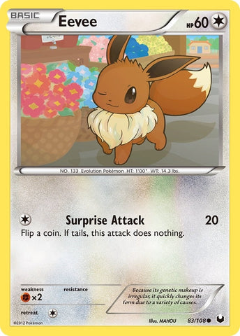 Image for Eevee (83) (83/108) - Pokemon