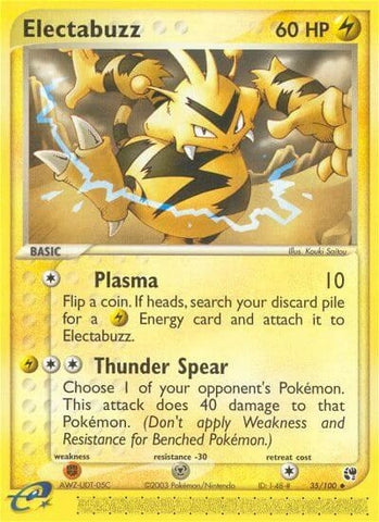 Electabuzz (35/100) (Sandstorm) Pokemon