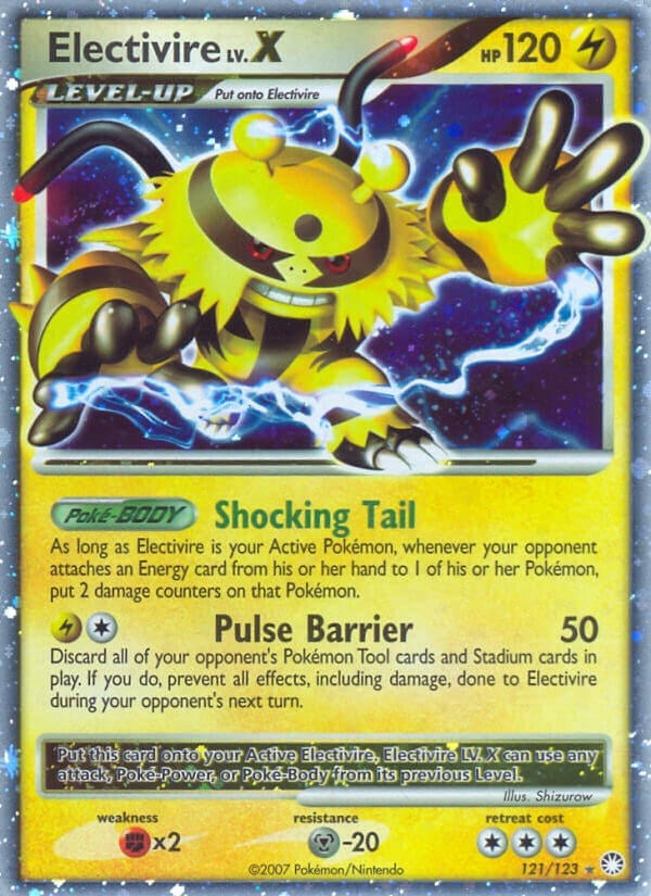 Image for Electivire LV.X (121/123) (Mysterious Treasures) (MT) - Pokemon
