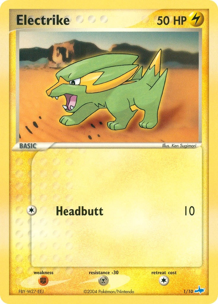 Electrike (1/10) (EX Trainer Kit 1: Latias & Latios) Pokemon