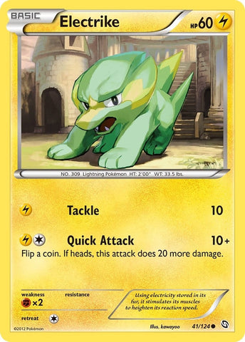 Electrike (41) (41/124) (Dragons Exalted) Pokemon