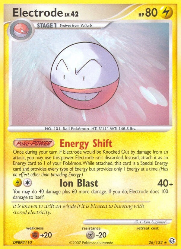 Electrode (26/132) (Secret Wonders) Pokemon