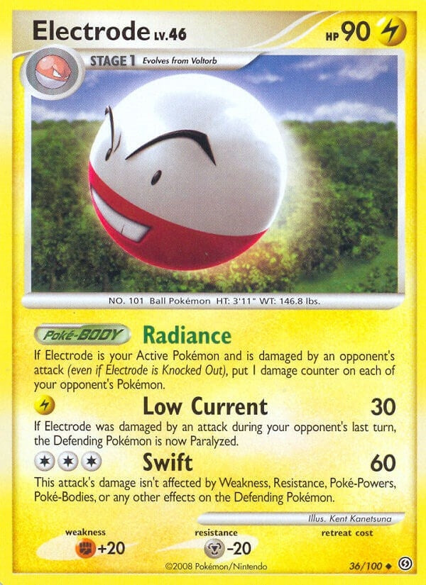 Image for Electrode (36) (36/100) (Stormfront) (SF) - Pokemon