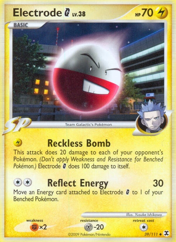 Electrode G (39/111) (Rising Rivals) Pokemon