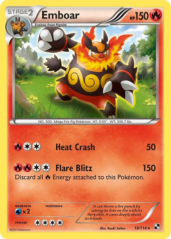 Image for Emboar (19) (19/114) - Pokemon