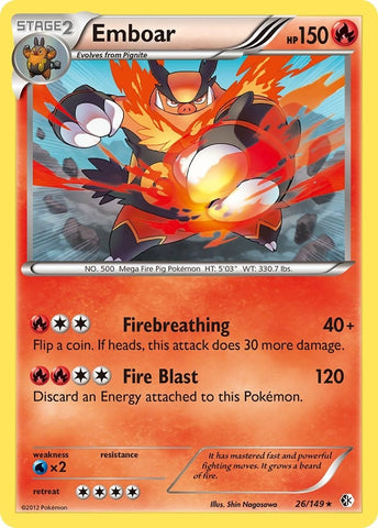 Image for Emboar (26/149) - Pokemon