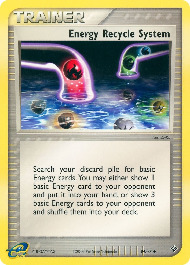 Energy Recycle System (84/97) (Dragon) Pokemon