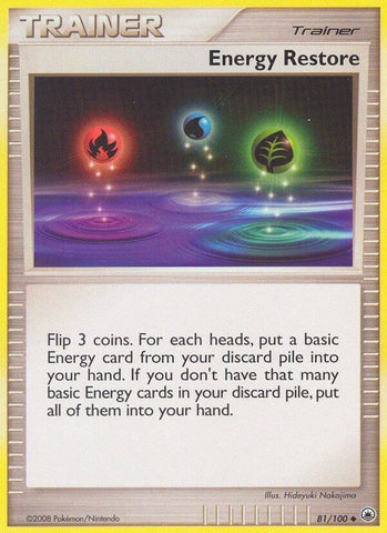 Image for Energy Restore (81/100) (Majestic Dawn) - Pokemon