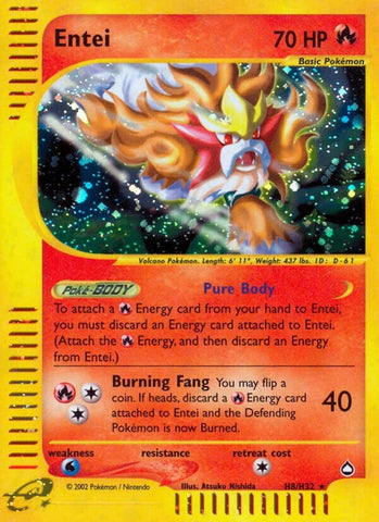 Image for Entei (H8) (H08/H32) - Pokemon
