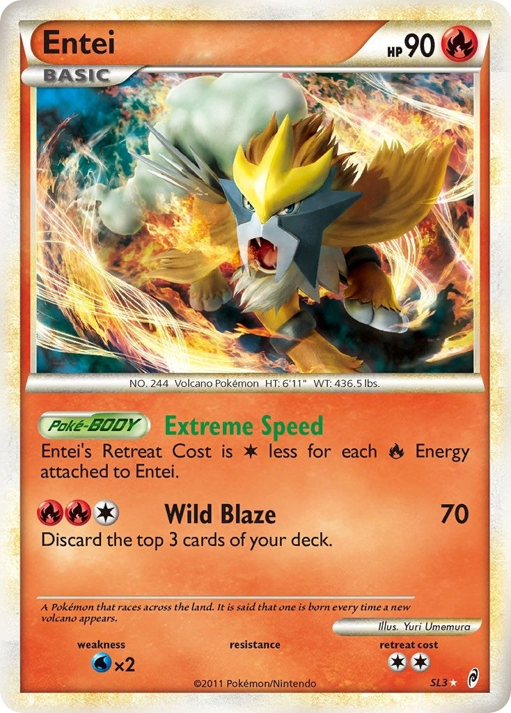 Image for Entei (Shiny) (SL3) - Pokemon