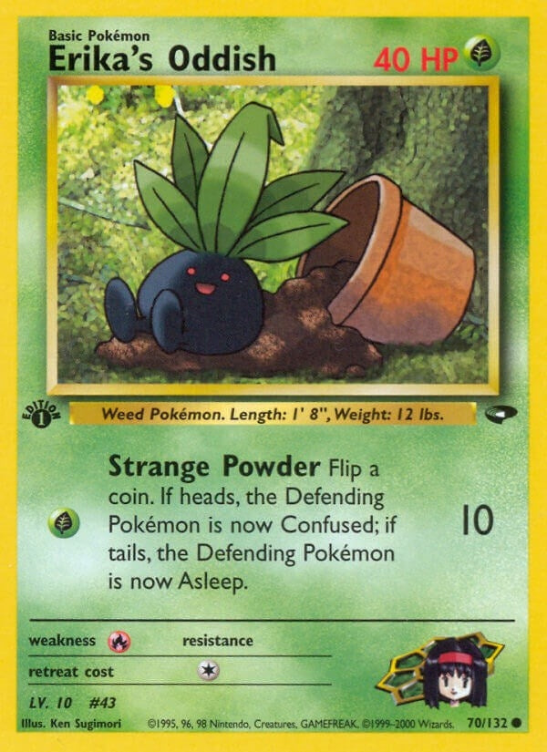 Erika's Oddish (070/132) (Gym Challenge) Pokemon