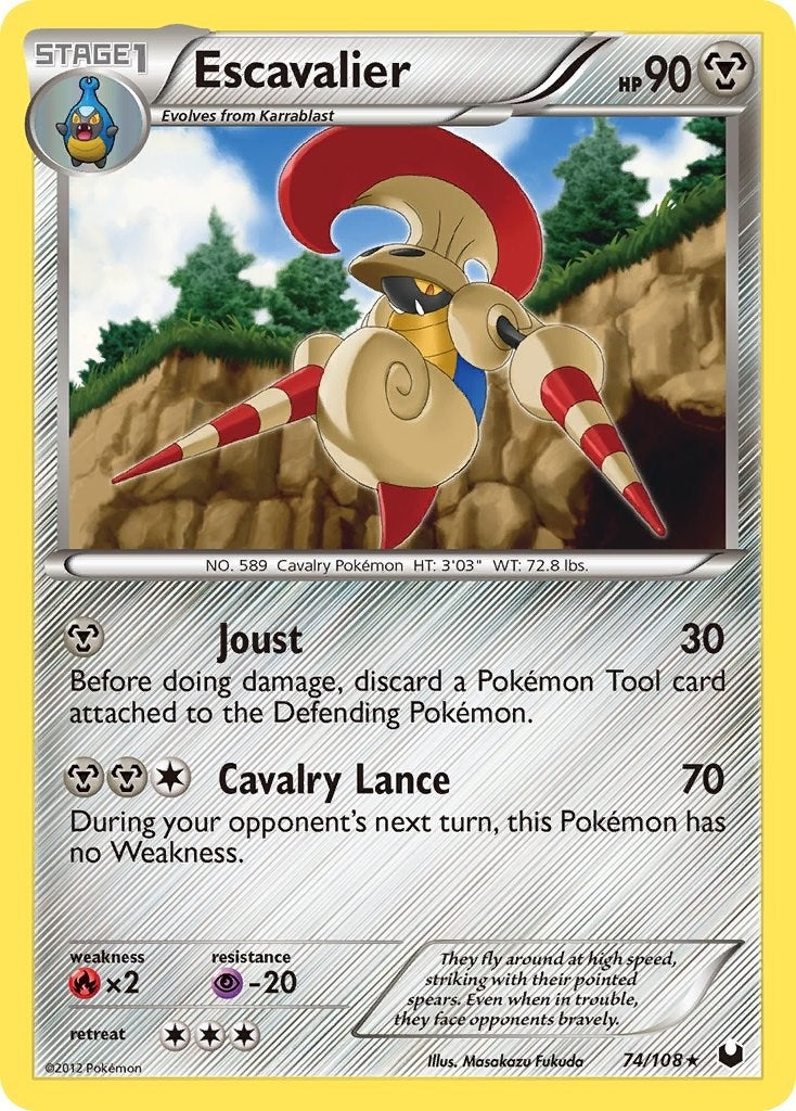 Image for Escavalier (74/108) - Pokemon