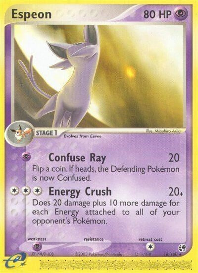 Image for Espeon (16/100) (EX Sandstorm) (SS) - Pokemon