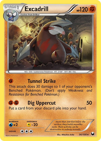 Image for Excadrill (56) (56/108) - Pokemon