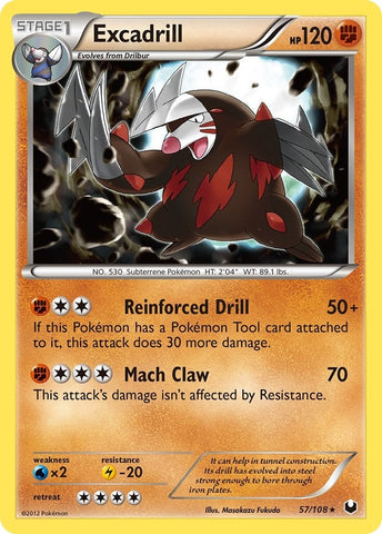 Image for Excadrill (57) (57/108) - Pokemon