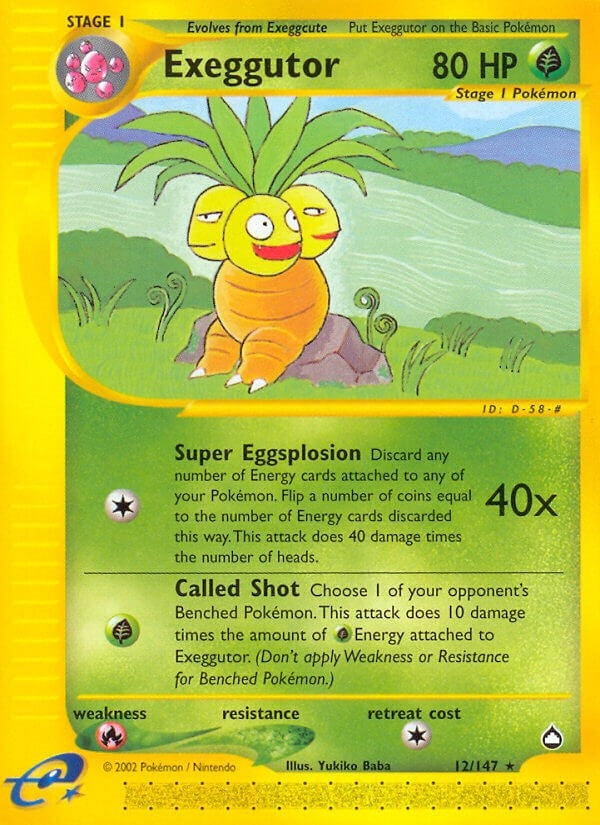 Image for Exeggutor (12) (012/147) - Pokemon