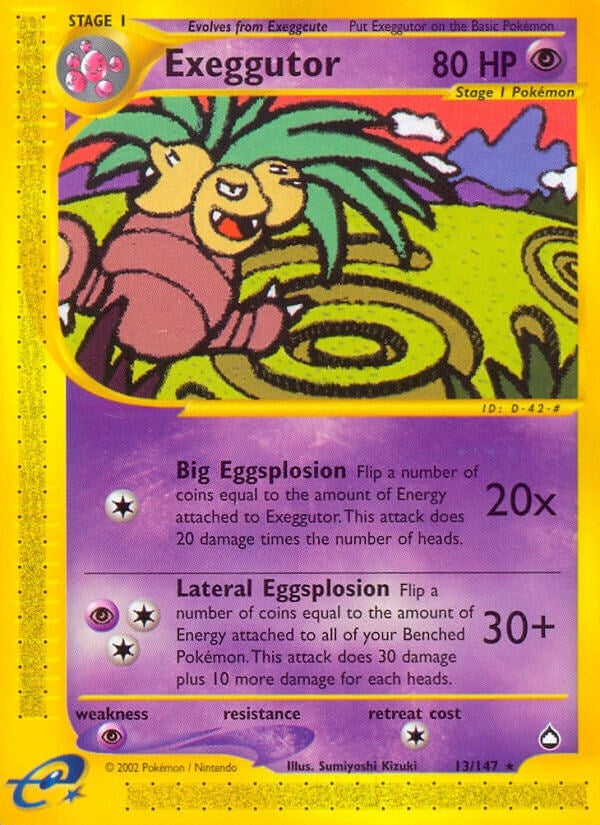 Image for Exeggutor (13) (013/147) - Pokemon