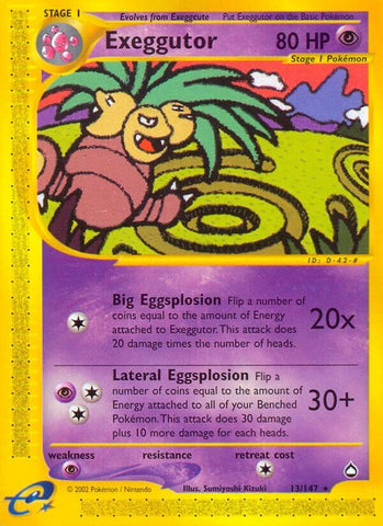 Image for Exeggutor (13) (013/147) - Pokemon