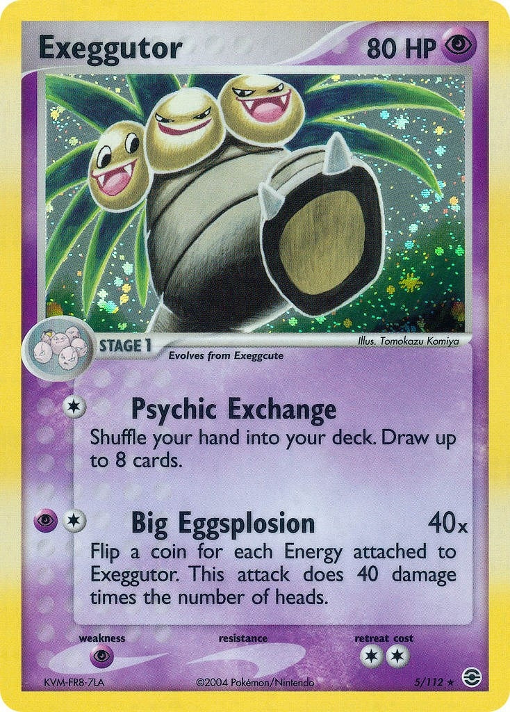Exeggutor (5/112) (FireRed & LeafGreen) Pokemon
