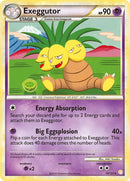 Exeggutor (18/123) (HeartGold SoulSilver) (HS) Pokemon