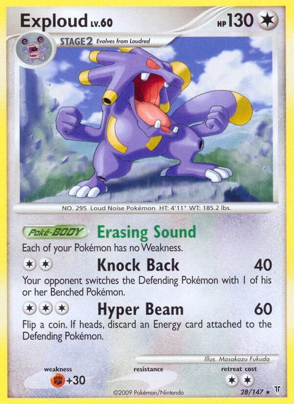 Image for Exploud (28) (Supreme Victors) - Pokemon