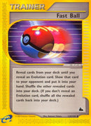 Fast Ball (124/144) (Skyridge) (SK) Pokemon