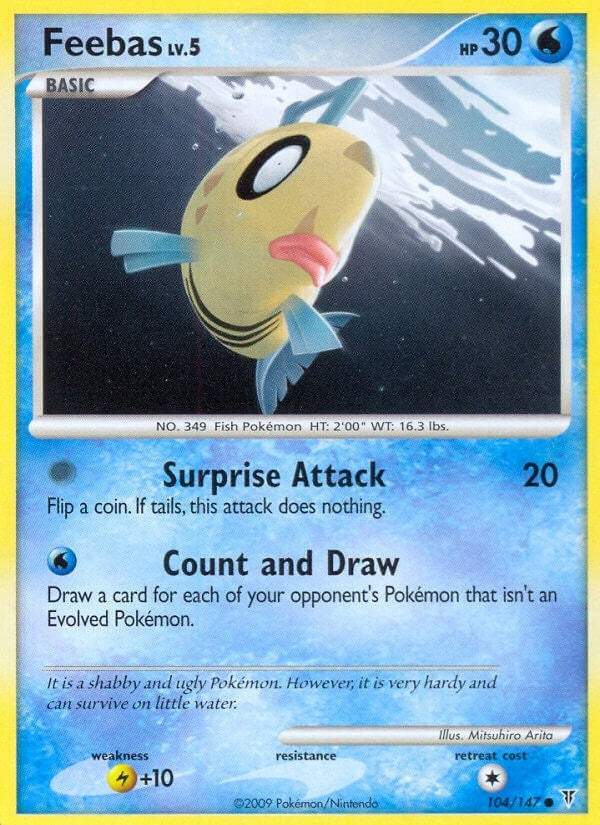 Image for Feebas (104) (Supreme Victors) - Pokemon