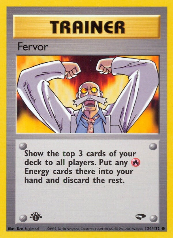 Image for Fervor (124/132) (Gym Challenge) - Pokemon