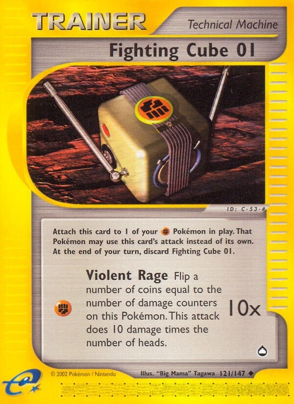 Image for Fighting Cube 01 (121/147) - Pokemon