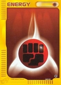 Fighting Energy (160/165) (Expedition) (EX) Pokemon