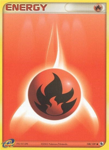Fire Energy (108/109) (Ruby and Sapphire) Pokemon