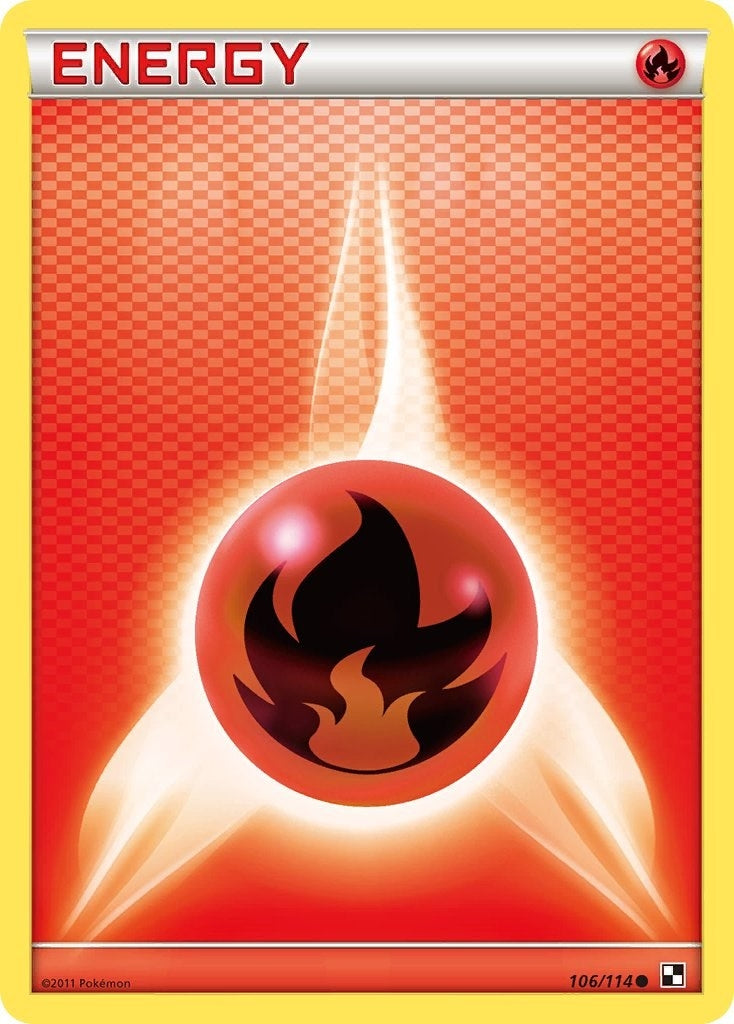 Image for Fire Energy (106/114) - Pokemon