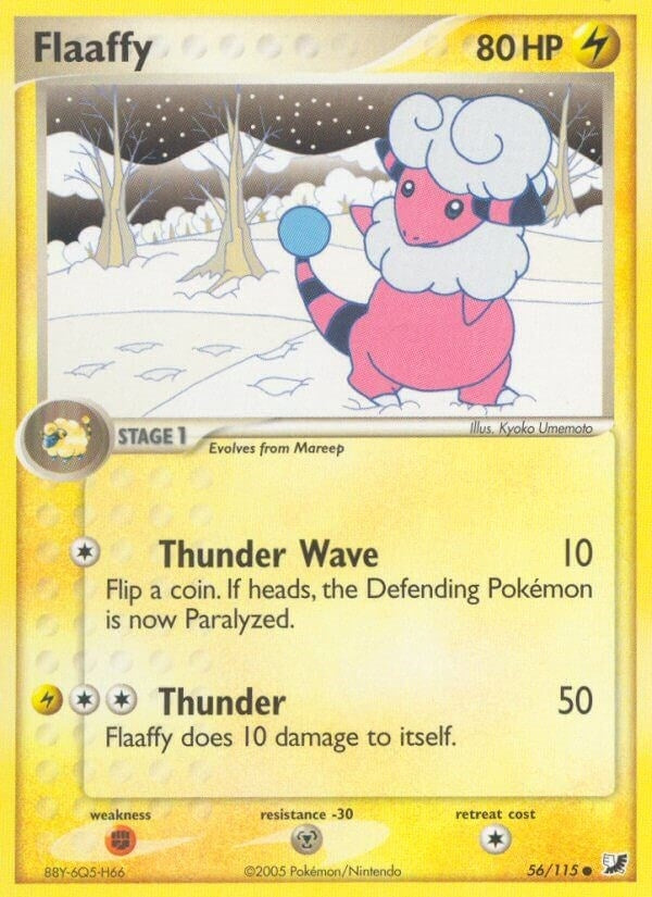 Flaaffy (56/115) (EX Unseen Forces) Pokemon