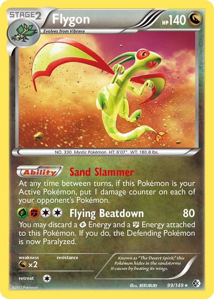 Image for Flygon (99/149) - Pokemon