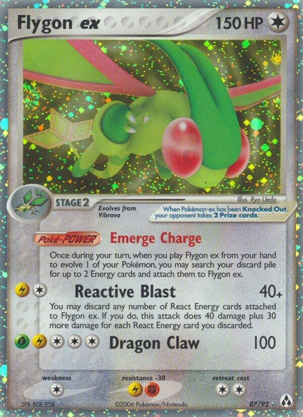 Image for Flygon ex (87/92) (EX Legend Maker) (LM) - Pokemon
