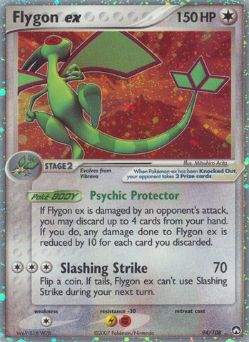 Flygon ex (94/108) (Power Keepers) (PK) Pokemon