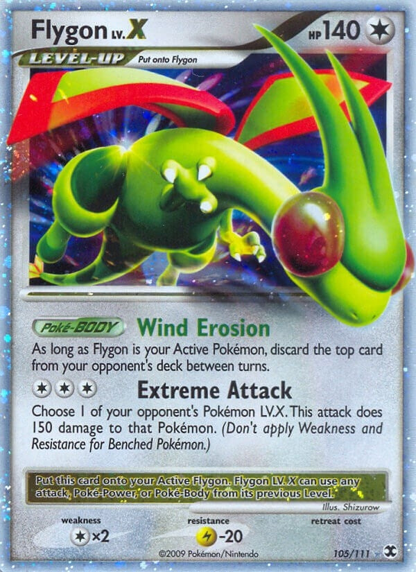 Image for Flygon Lv.X (105/111) (Rising Rivals) (RR) - Pokemon