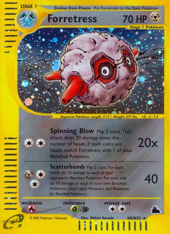 Forretress (H8) (H08/H32) (Skyridge) Pokemon