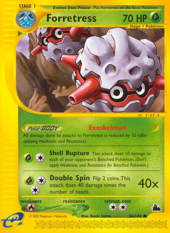 Forretress (56) (056/144) (Skyridge) (SK) Pokemon