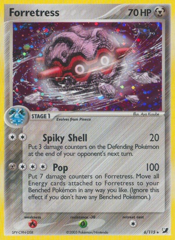Forretress (6/115) (Unseen Forces) Pokemon