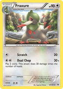 Image for Fraxure (87/101) (Noble Victories) (NVI) - Pokemon