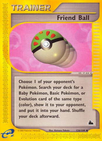 Friend Ball (126/144) (Skyridge) (SK) Pokemon