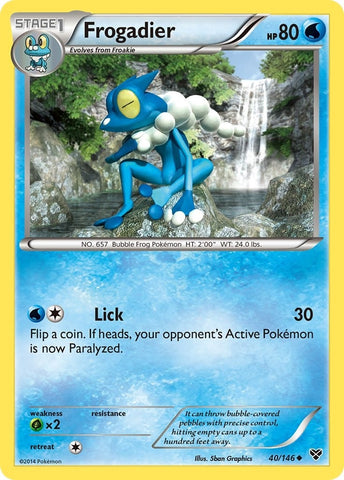 Image for Frogadier (40/146) (XY Base Set) - Pokemon